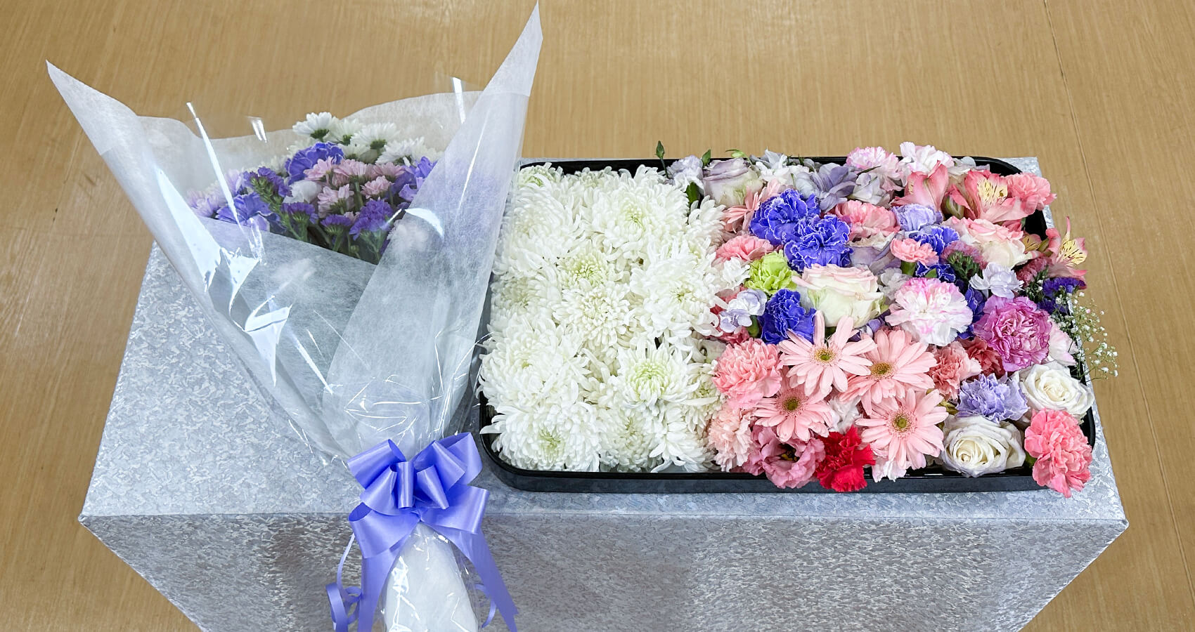 お別れ花