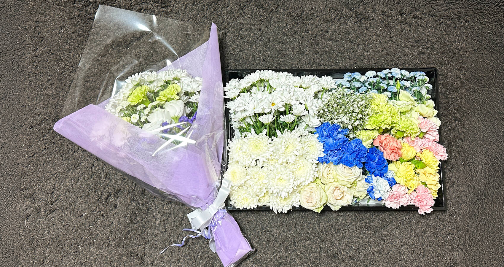お別れ花