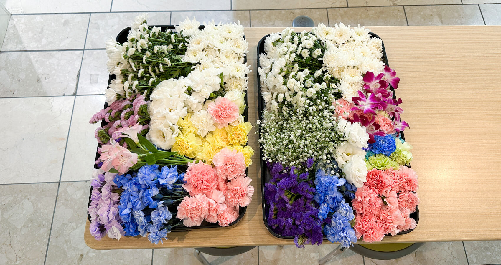 お別れ花