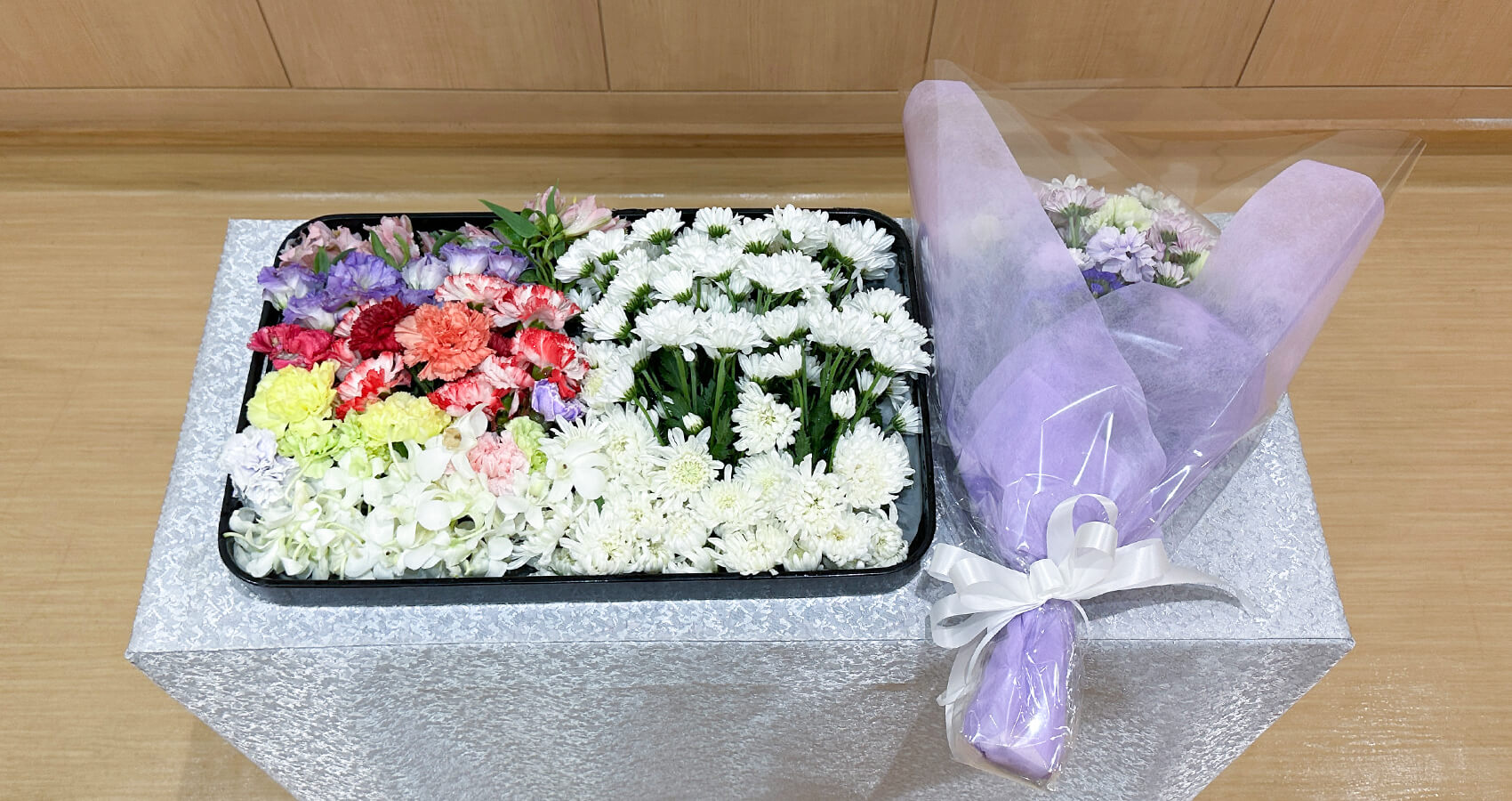 お別れ花