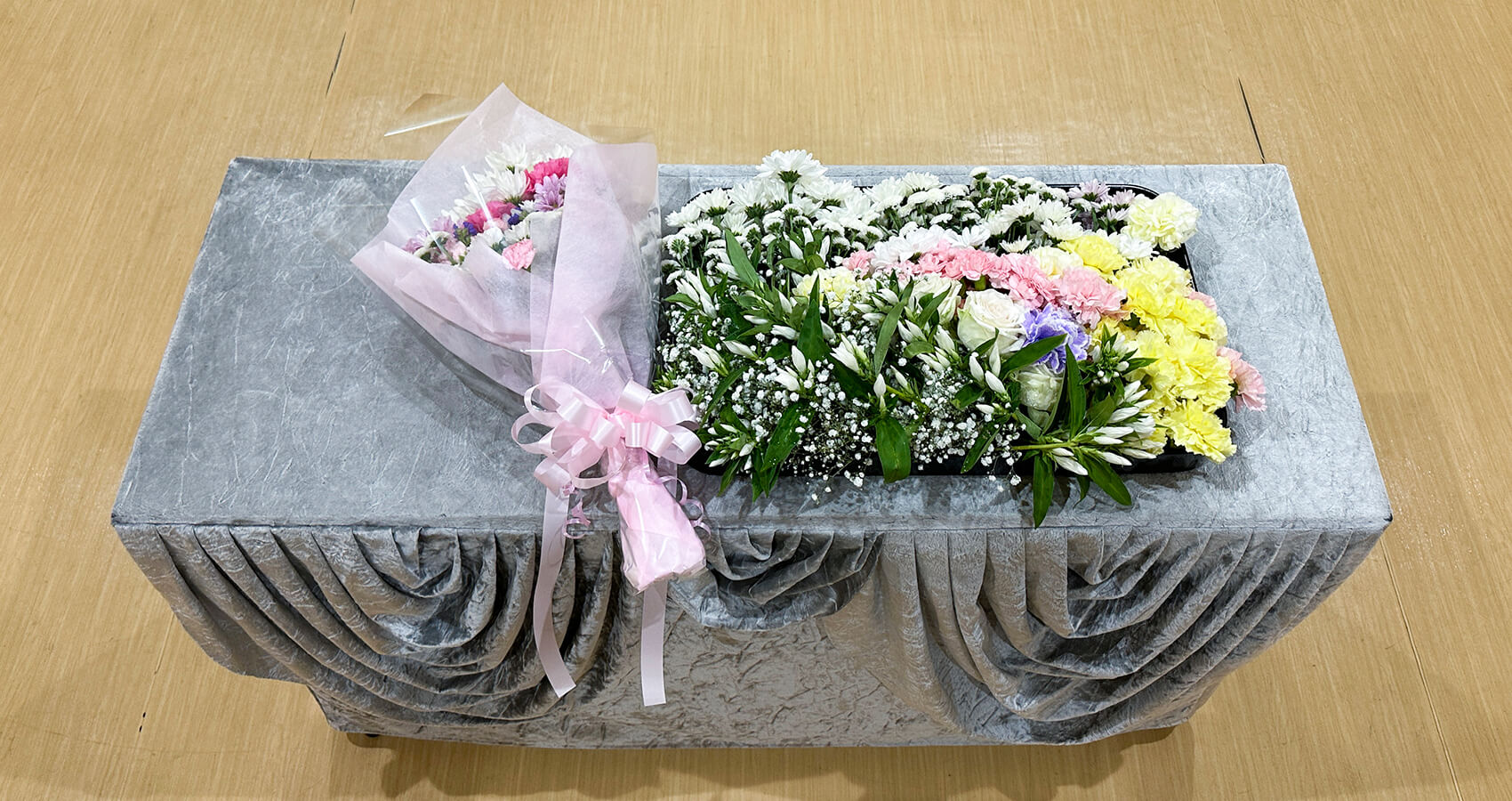 お別れ花