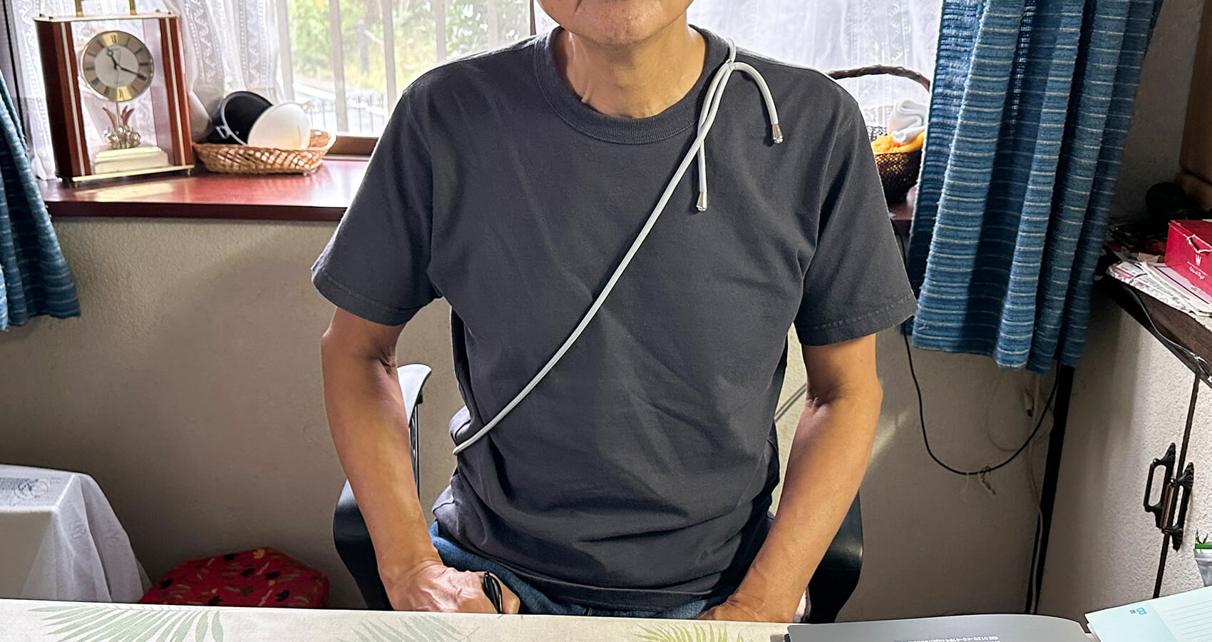 インタビュー風景