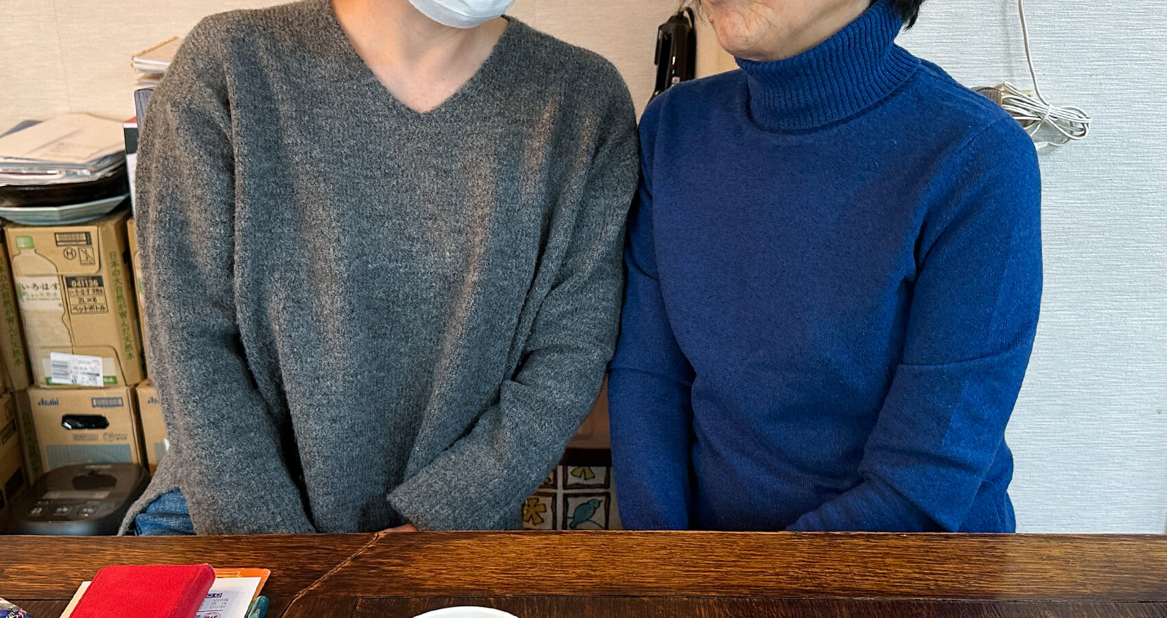 インタビュー風景