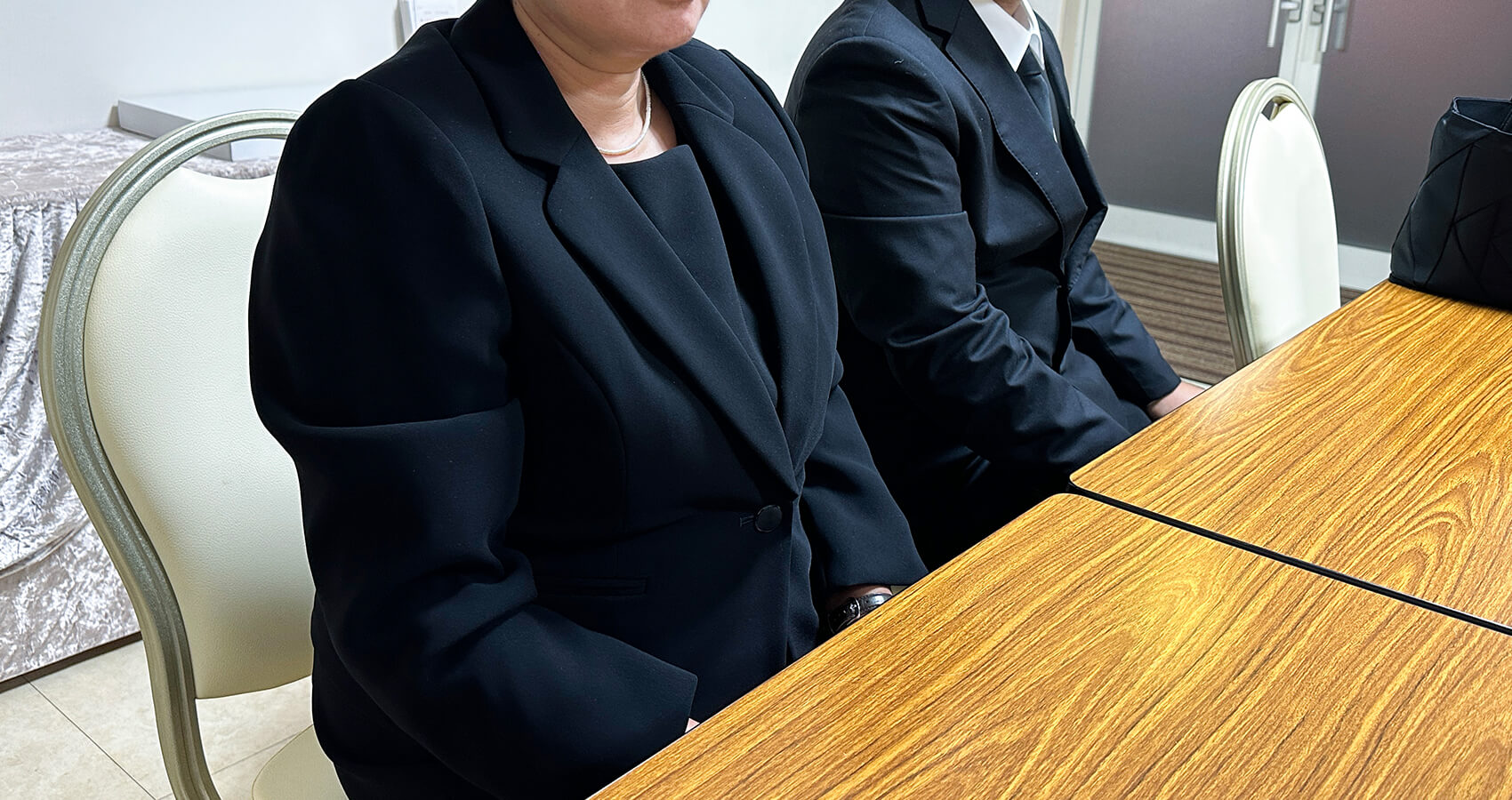 インタビュー風景