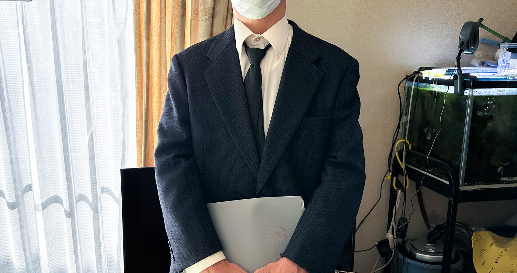 インタビュー風景