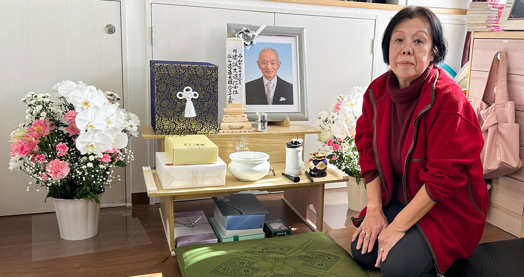 インタビュー風景