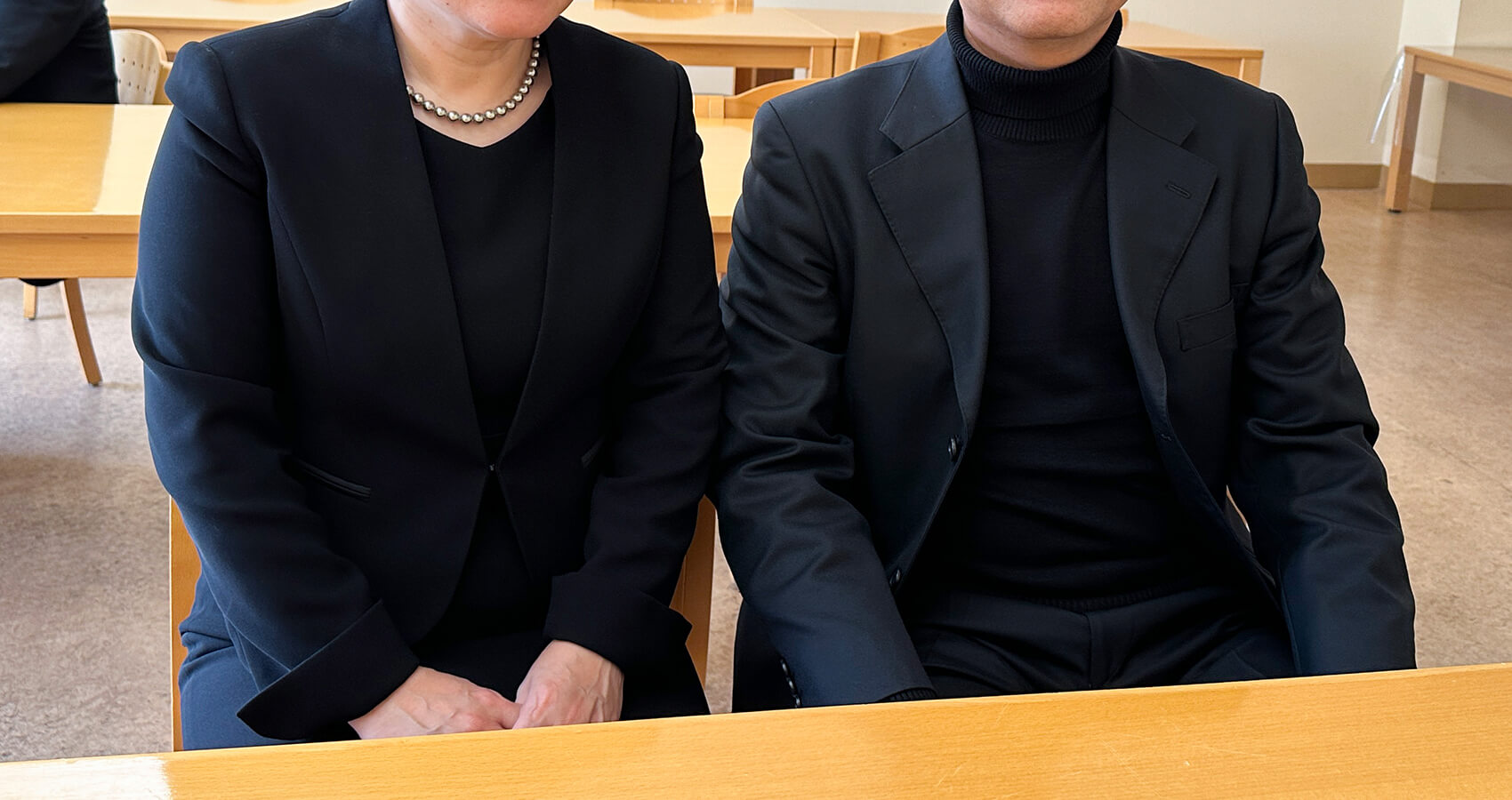 インタビュー風景