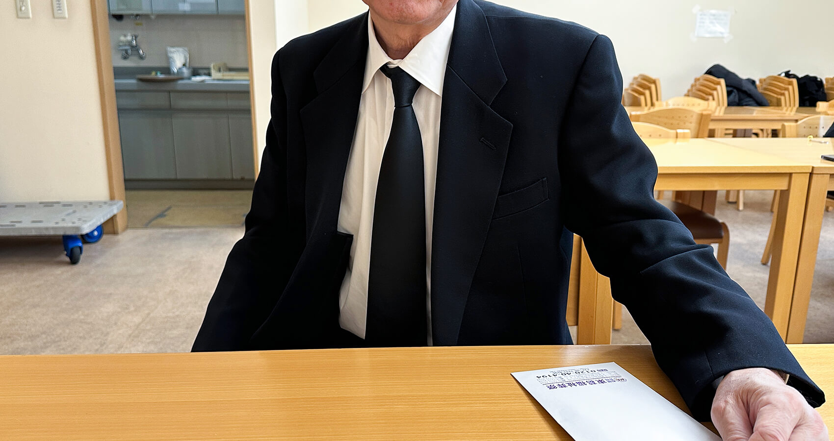 インタビュー風景