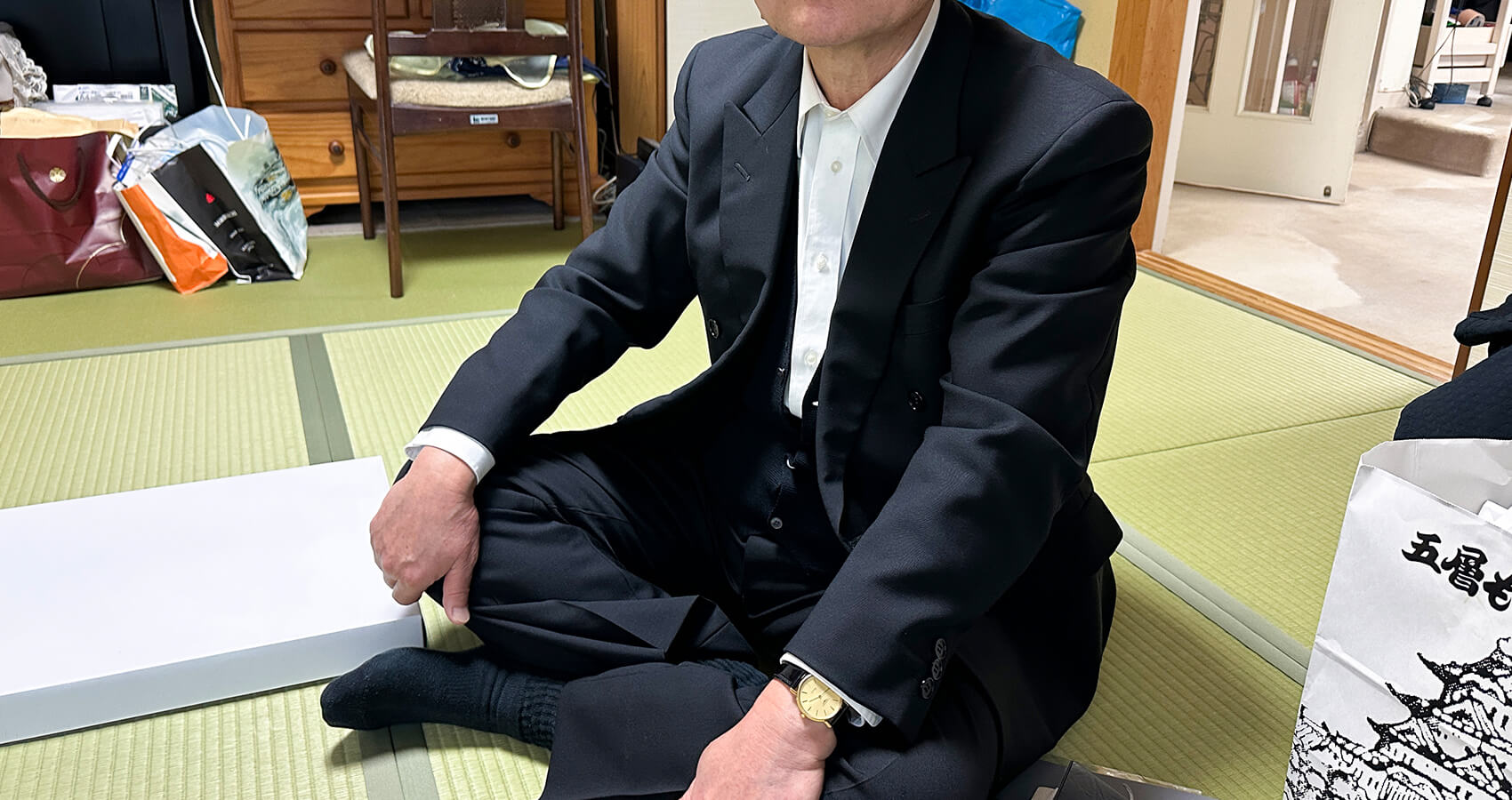 インタビュー風景