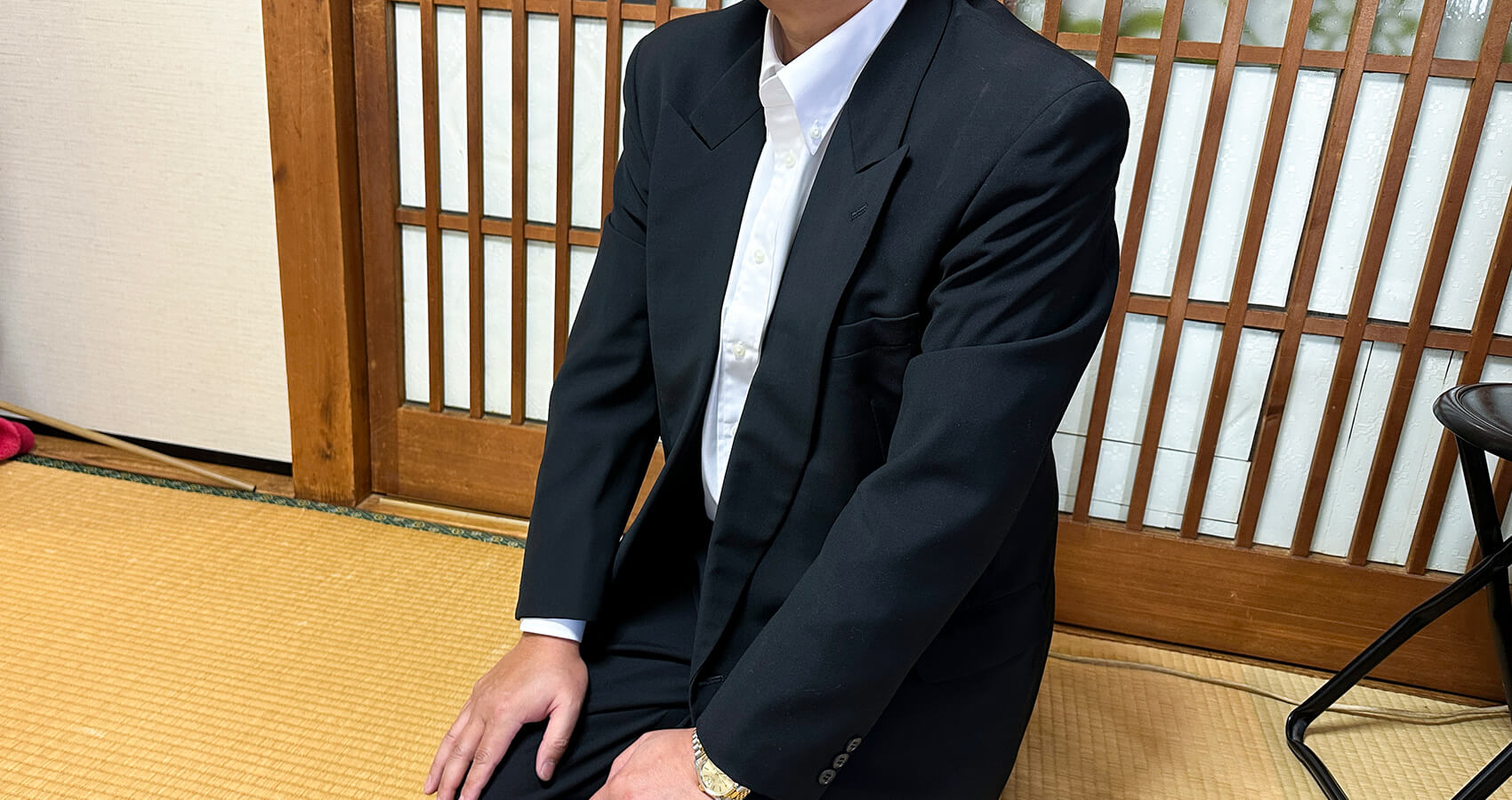 インタビュー風景