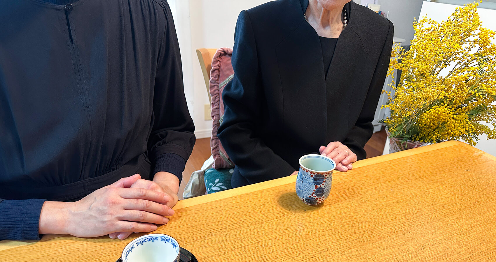 インタビュー風景