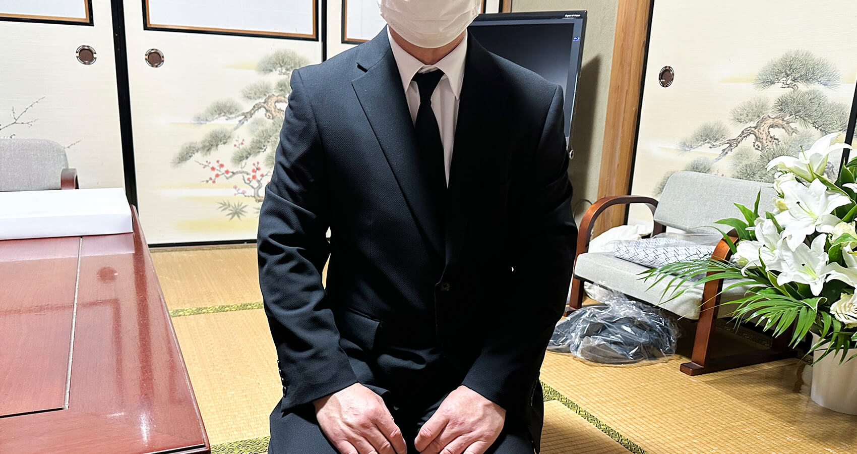 インタビュー風景