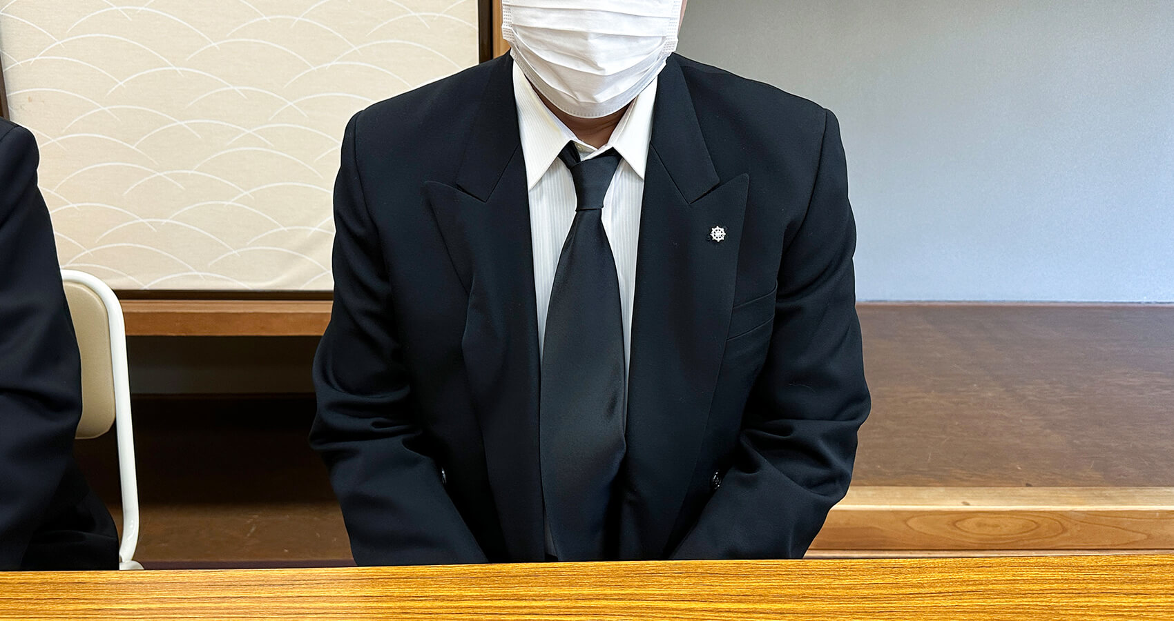 インタビュー風景