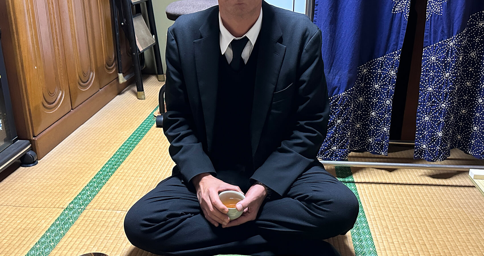 インタビュー風景