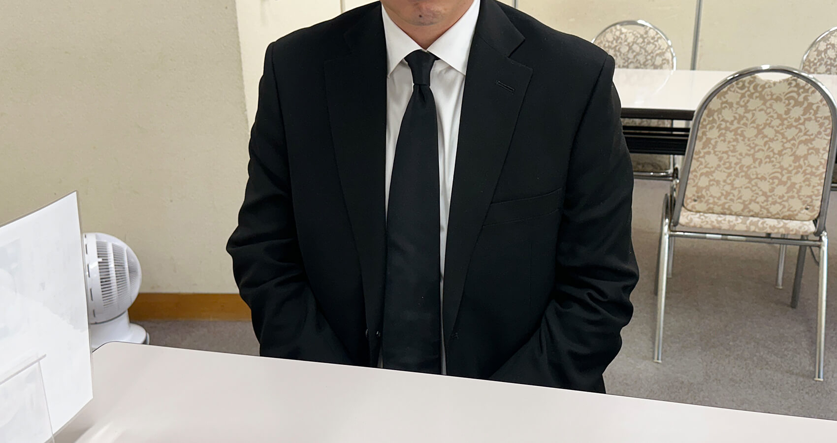 インタビュー風景