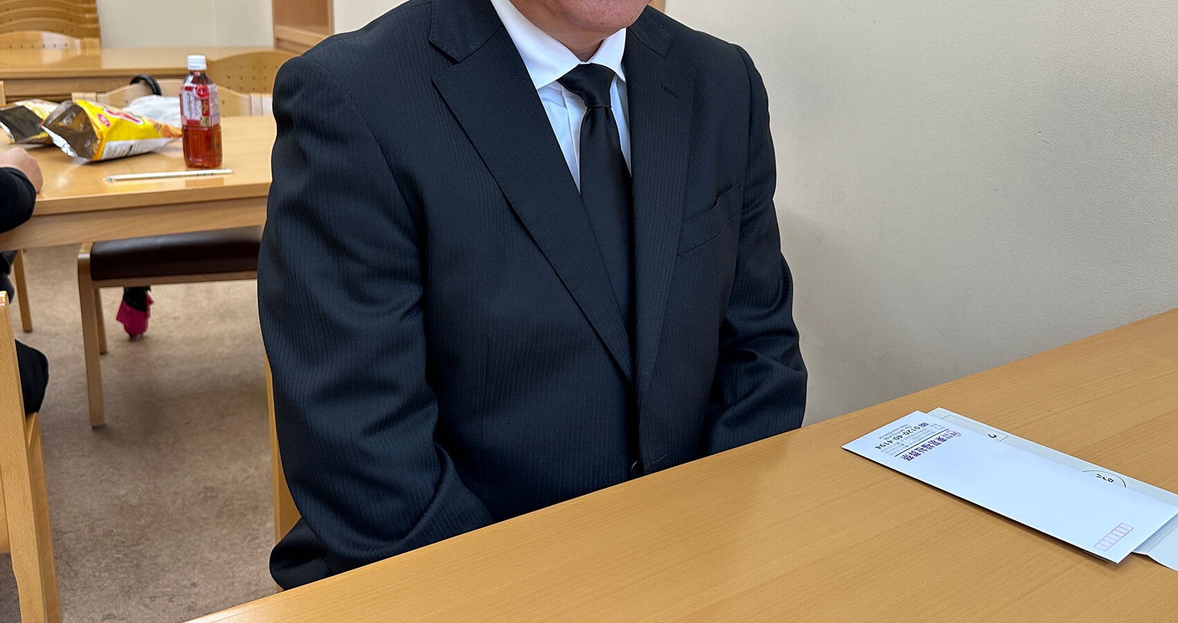 インタビュー風景