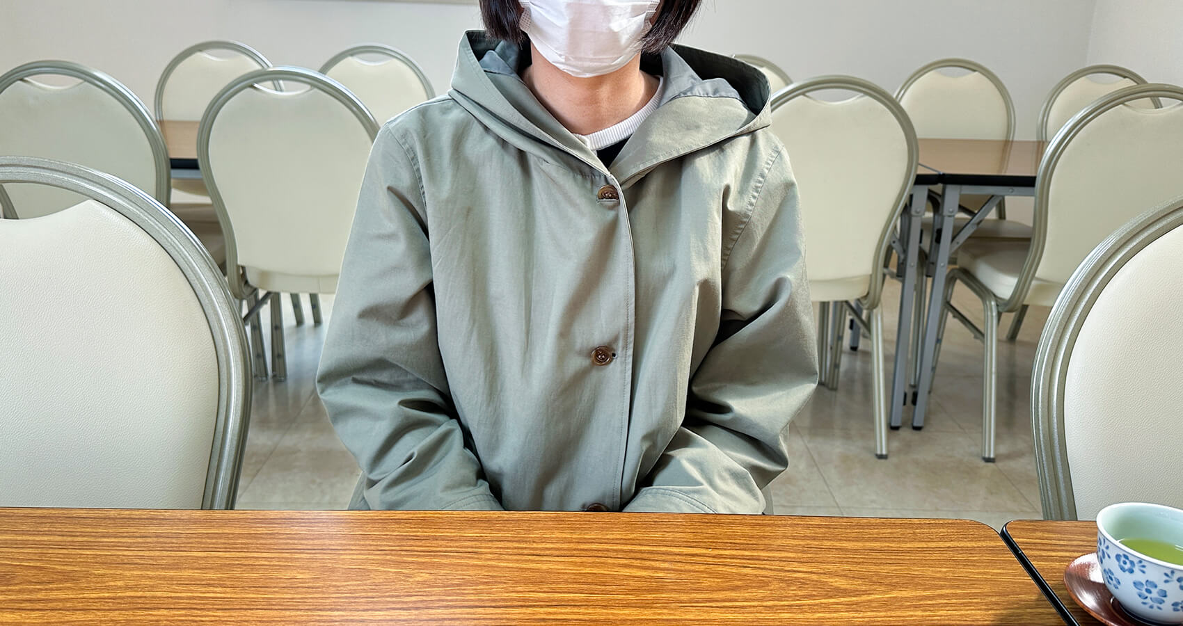 インタビュー風景