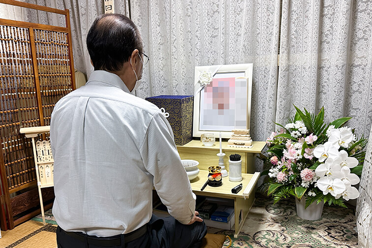 野田市斎場で一日葬を行ったお客様