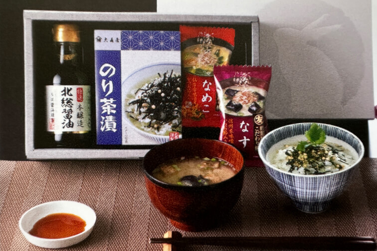 RS-B（のり茶漬け/みそ汁/醤油）