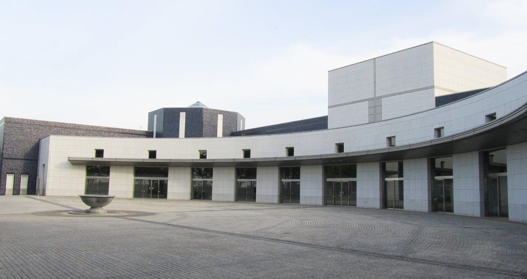 ウイングホール柏斎場式場側から