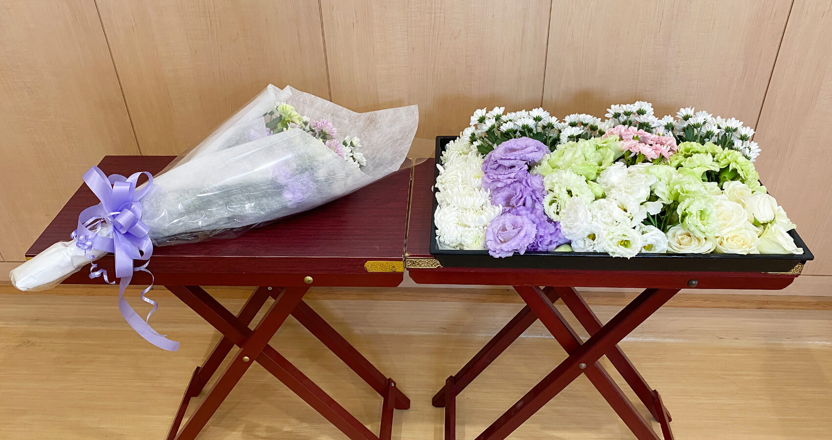 お別れ花