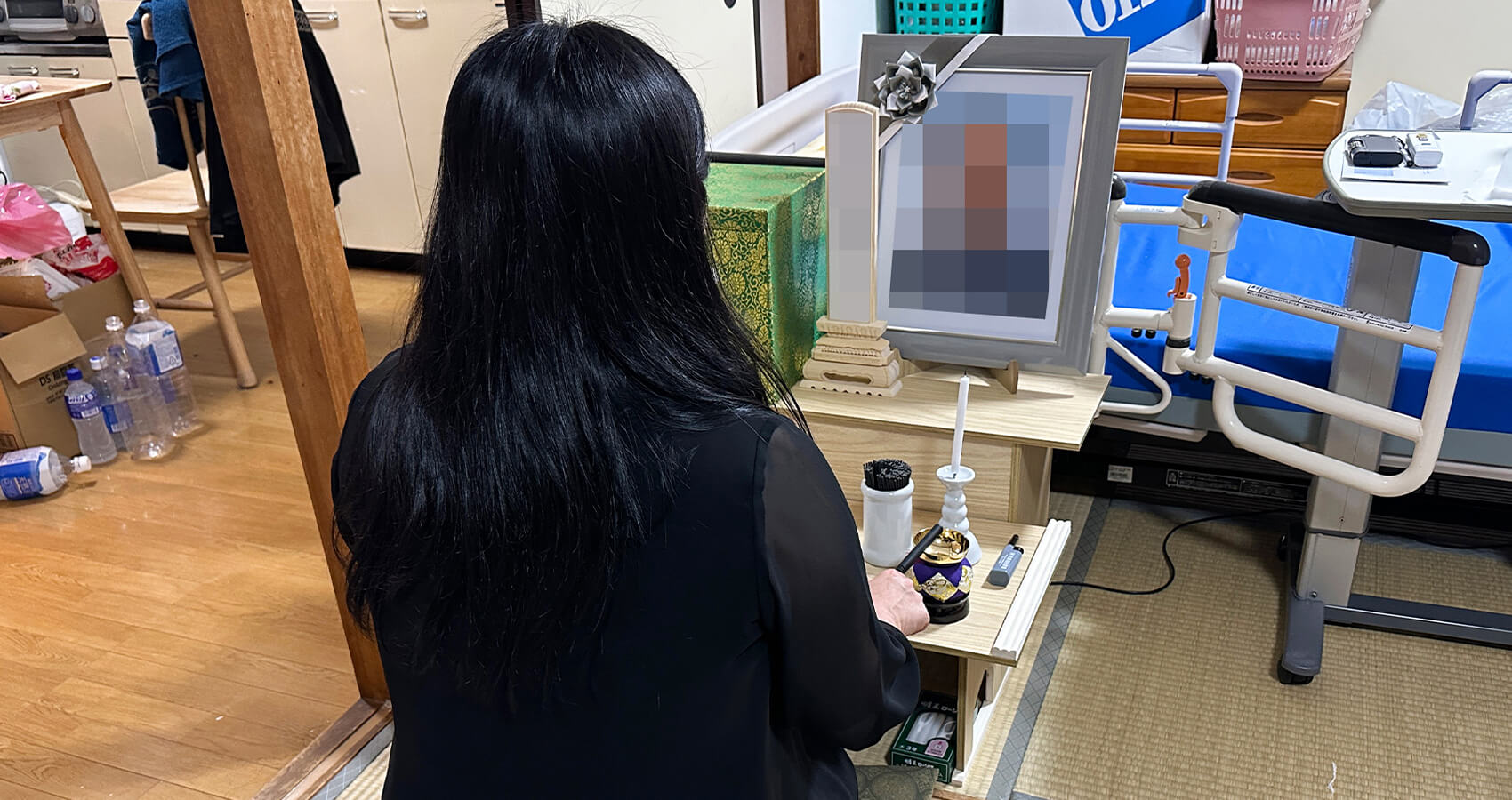 インタビュー風景
