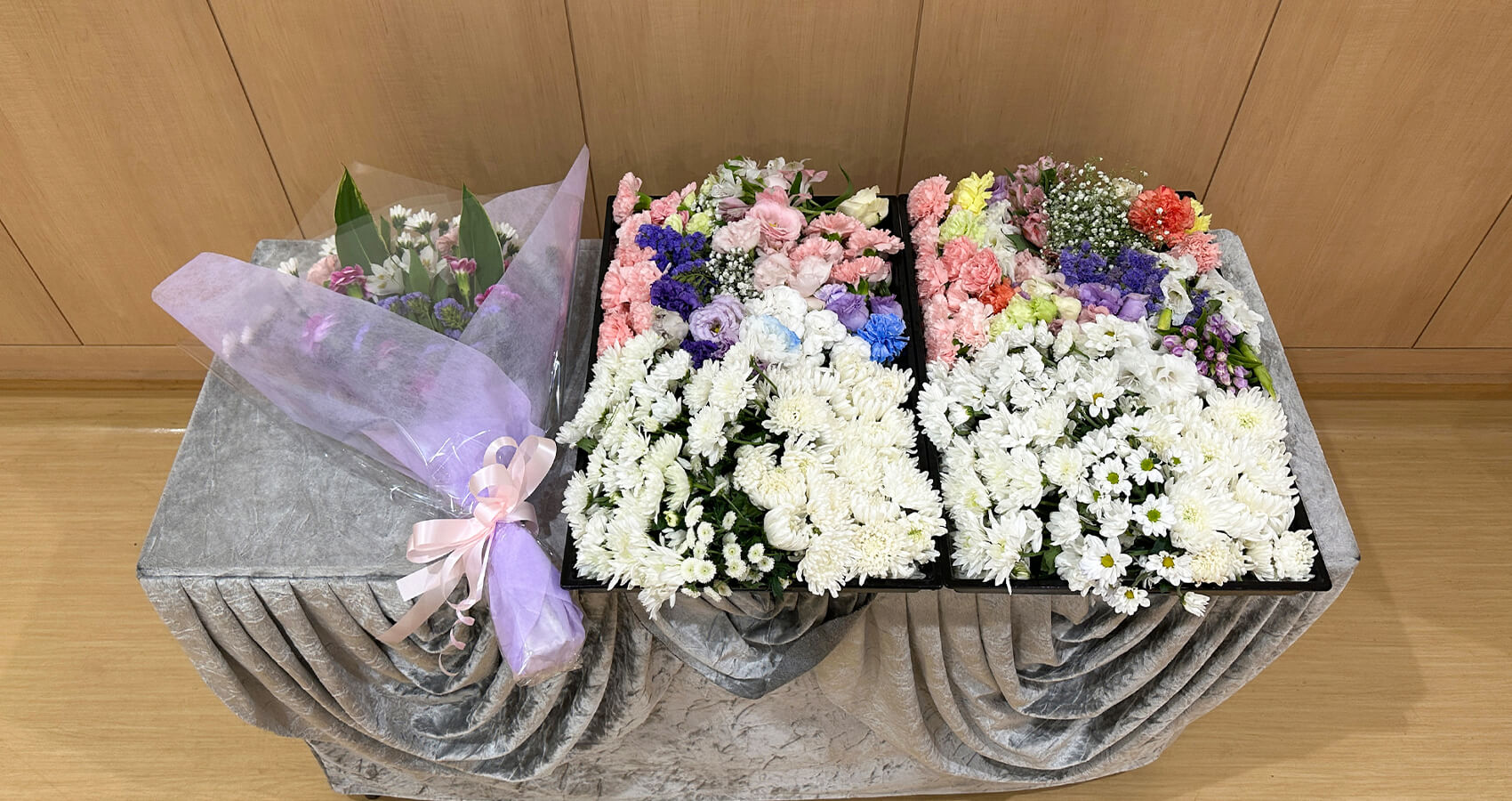 お別れ花